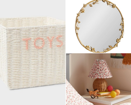 Nursery Finds for A Baby Girl cover photo collage