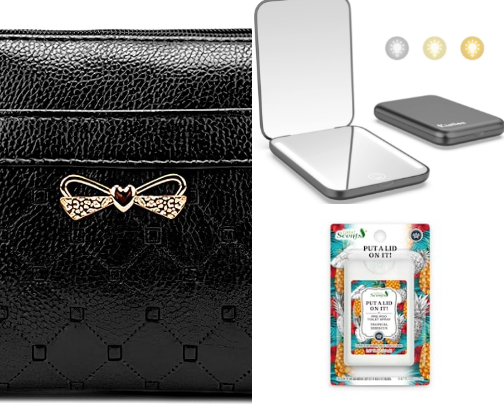 What's in my bag cover photo collage