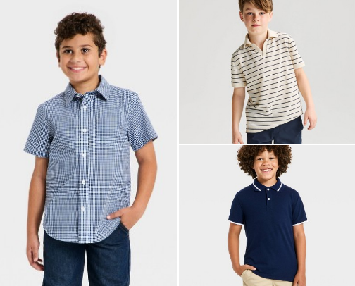 Boys clothes cover photo collage