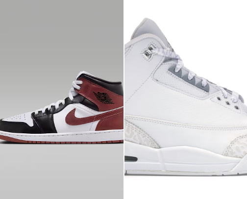 Air Jordan shoes for men cover photo collage
