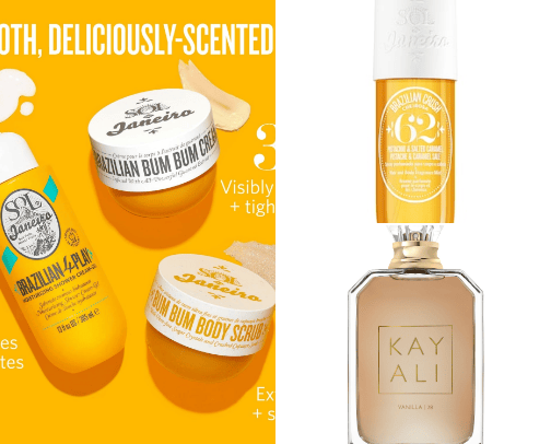 Perfume /smell goods 😍 cover photo collage
