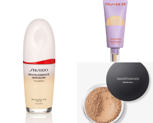Gentle Glam: Foundations for Rosacea & Dry Skin cover photo collage