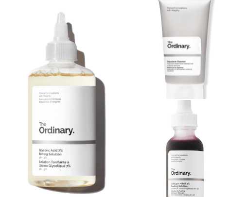 Skincare cover photo collage