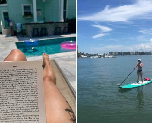 diary of a july baby: summer essentials cover photo collage