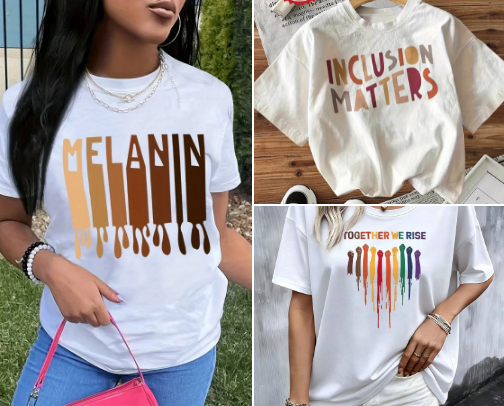Juneteenth T-shirts cover photo collage