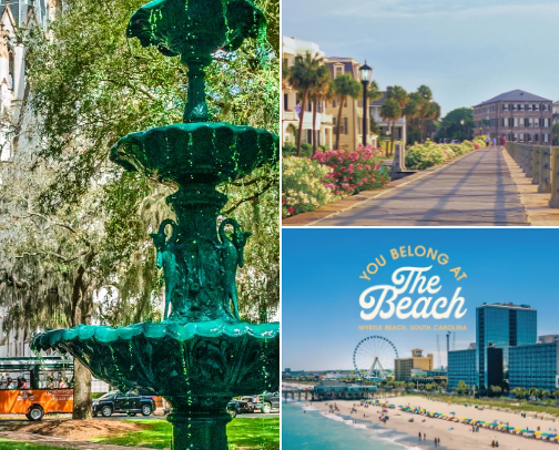 Northern Girls Fav Southern Cities cover photo collage