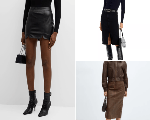 Skirt Sensation: Chic Choices for Every Season cover photo collage