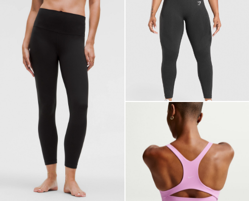 My Gym Girlie Go-To Outfits I Actually Wear cover photo collage
