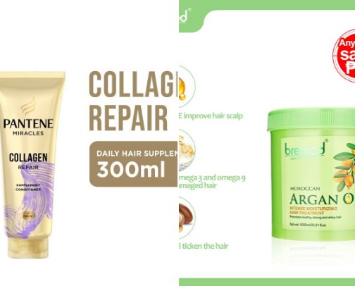 HAIR CARE PRODUCT💇 cover photo collage