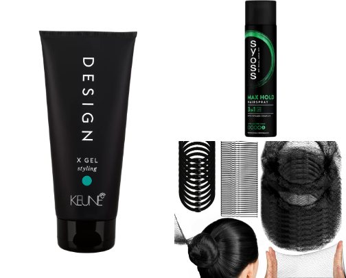 💃 Latin & Ballroom Hair Essentials cover photo collage