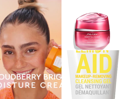 morning skincare routine cover photo collage