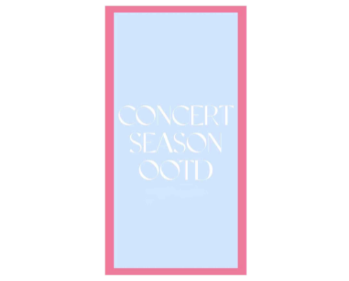 Concert Season OOTD!! 🎀 cover photo collage