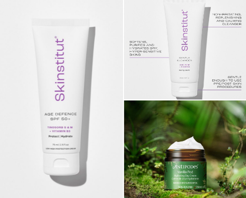 Skincare Favorites🧴 cover photo collage