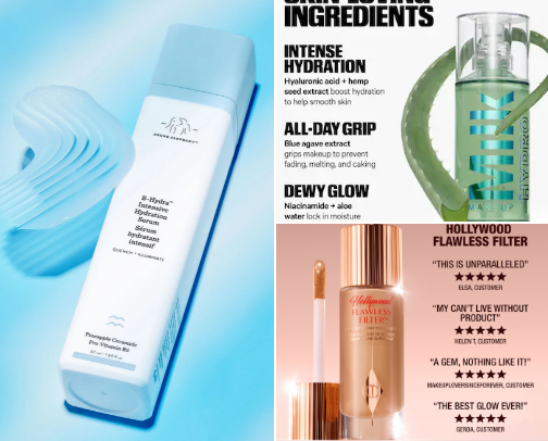 Sephora skin cover photo collage