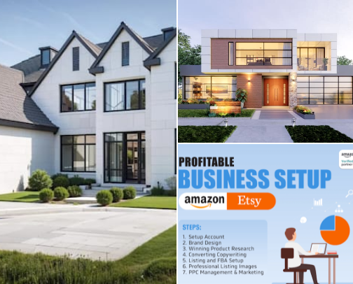 Business & Services cover photo collage