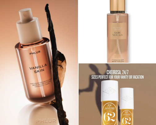 My favorite fragrances! cover photo collage