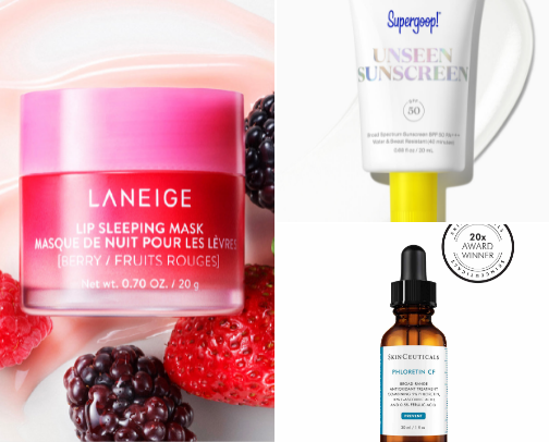 My favorite beauty recs cover photo collage