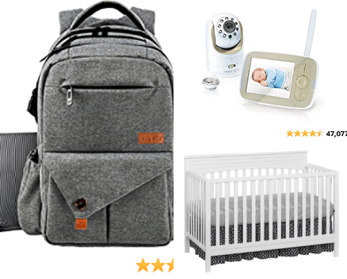 Ultimate Baby Registry Checklist cover photo collage