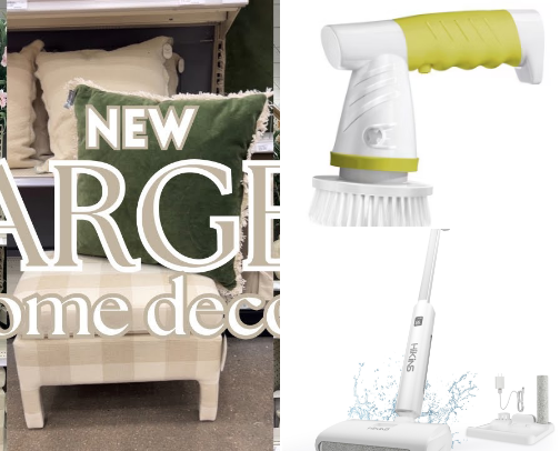 Home furniture and  decorations cover photo collage
