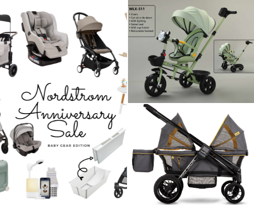 Baby Stroller rides/cribs and toys cover photo collage