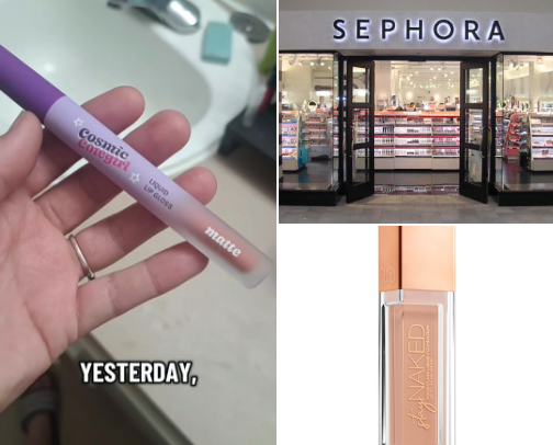 Makeup 💄 cover photo collage