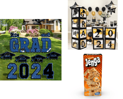 Graduation Ideas and Decorations cover photo collage