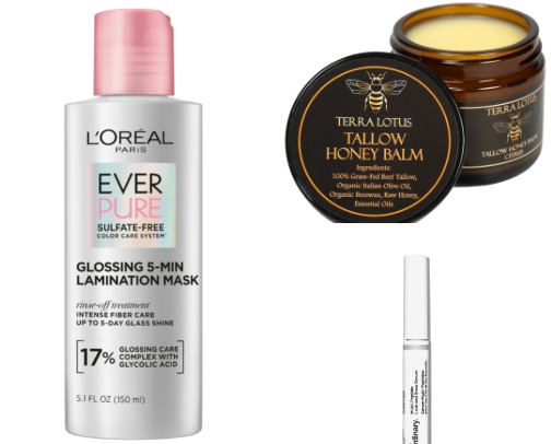 *affordable* SKINCARE + HAIRCARE FAVS✨ cover photo collage