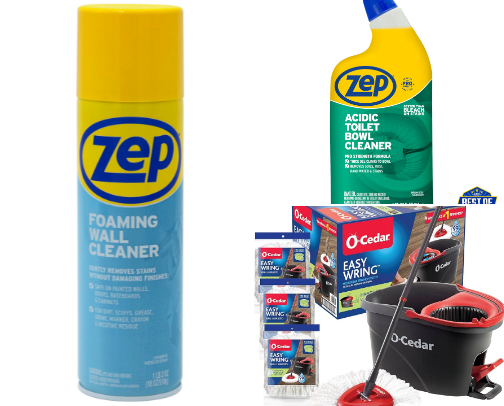 If you have to clean...use these cover photo collage