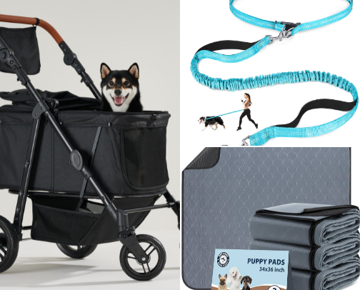 Dog mom life 🐶🐾 cover photo collage