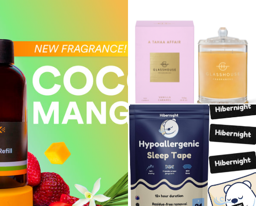 Lifestyle products 🍃 cover photo collage