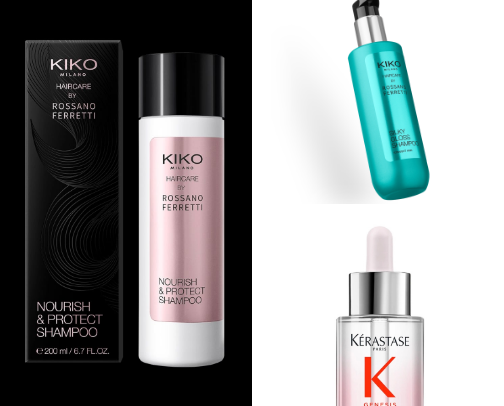Haircare cover photo collage