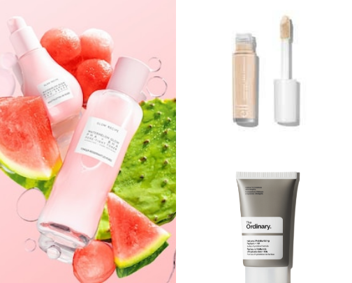 CLEAN GIRL MAKEUP! cover photo collage
