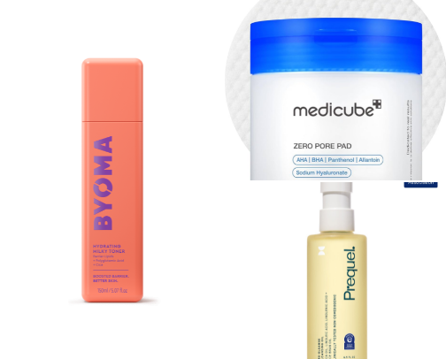 Skincare for dry acne-prone skin cover photo collage