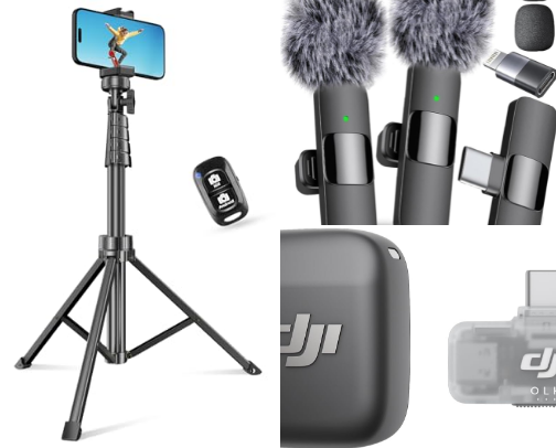 Content Creator Tools + AI & Gear cover photo collage