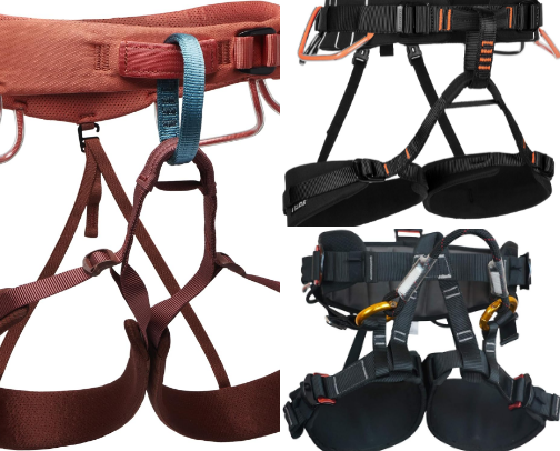 Adventure Starts with the Right Harness cover photo collage