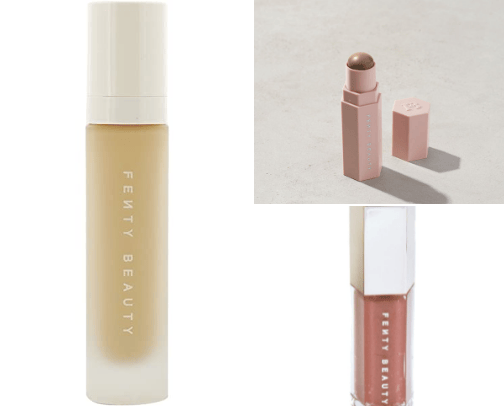 Fenty Beauty favorites cover photo collage