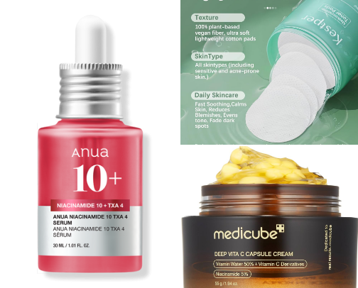 Skincare that actually cares cover photo collage