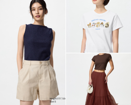 My Uniqlo Purchases cover photo collage