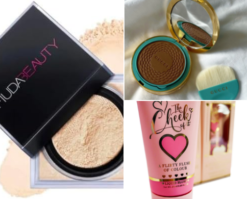 high-end makeup💄 cover photo collage