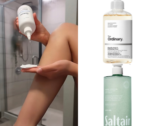 Glowy Full Body Skin Routine cover photo collage