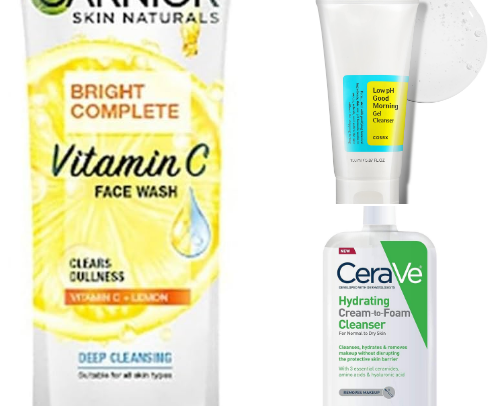 15 Facial Wash dan Facial Foam Terlaris di Marketplace 2026, Bikin Wajah Bersih, Segar, dan Terawat cover photo collage