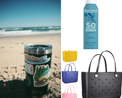 East Coast Beach Must Haves! ☀️👙🐚 cover photo collage