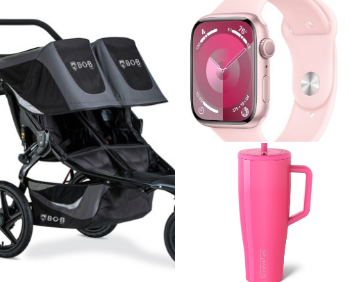 Hot mom walks cover photo collage