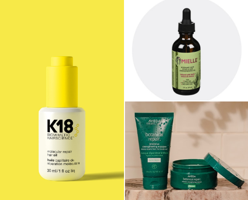 Get your Hair back in your 40s cover photo collage