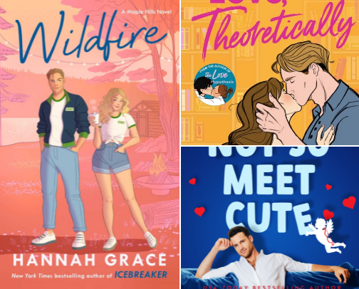 Rom-Com Recs cover photo collage