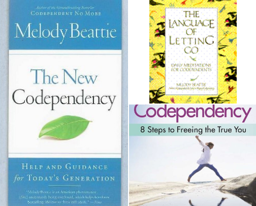 Codependency Books and Workbooks (Therapist-Recommended) cover photo collage