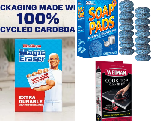 Must Have Cleaning Products cover photo collage