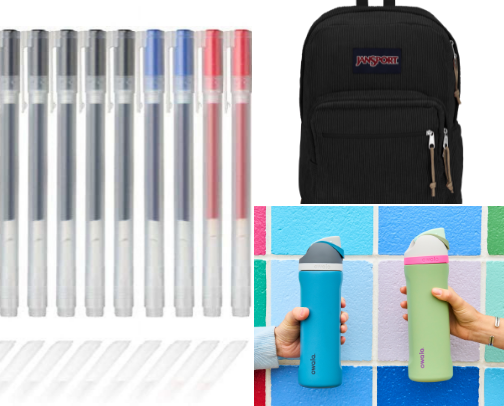 BEST SCHOOL ITEMS TO ADD TO YOUR BUY LIST 🎁🛍 cover photo collage