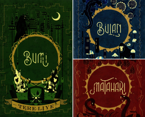 Tere Liye Adventure Books cover photo collage