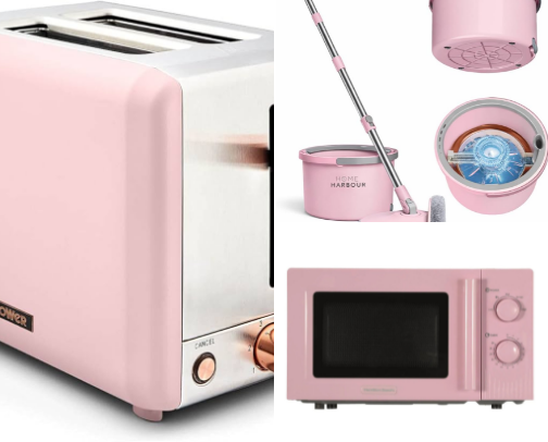 My Favorite Pink Home Picks 🩷🧸🏠 🌸 ✨ cover photo collage